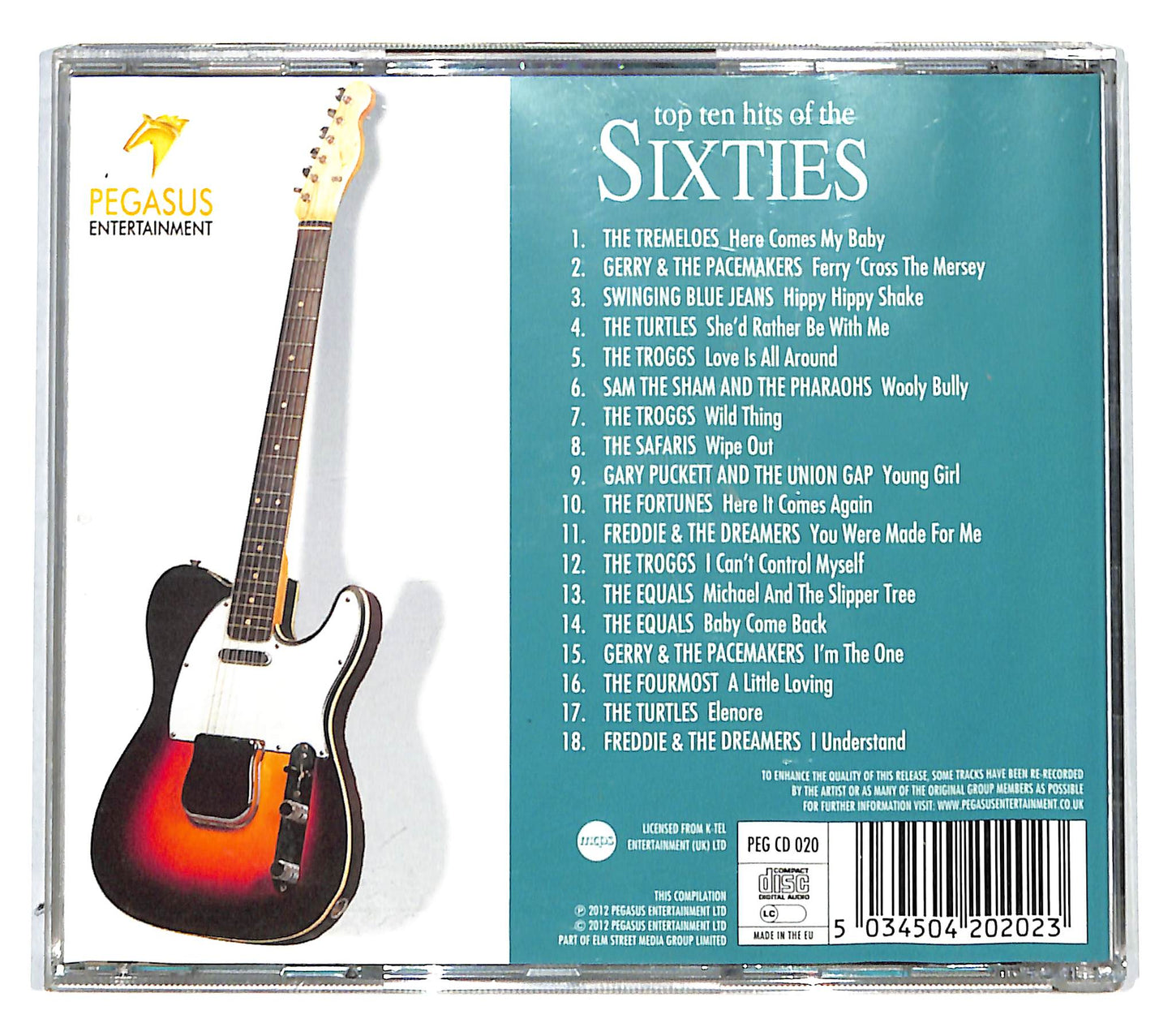 EBOND Various - Top Ten Hits Of The Sixties CD CB036322