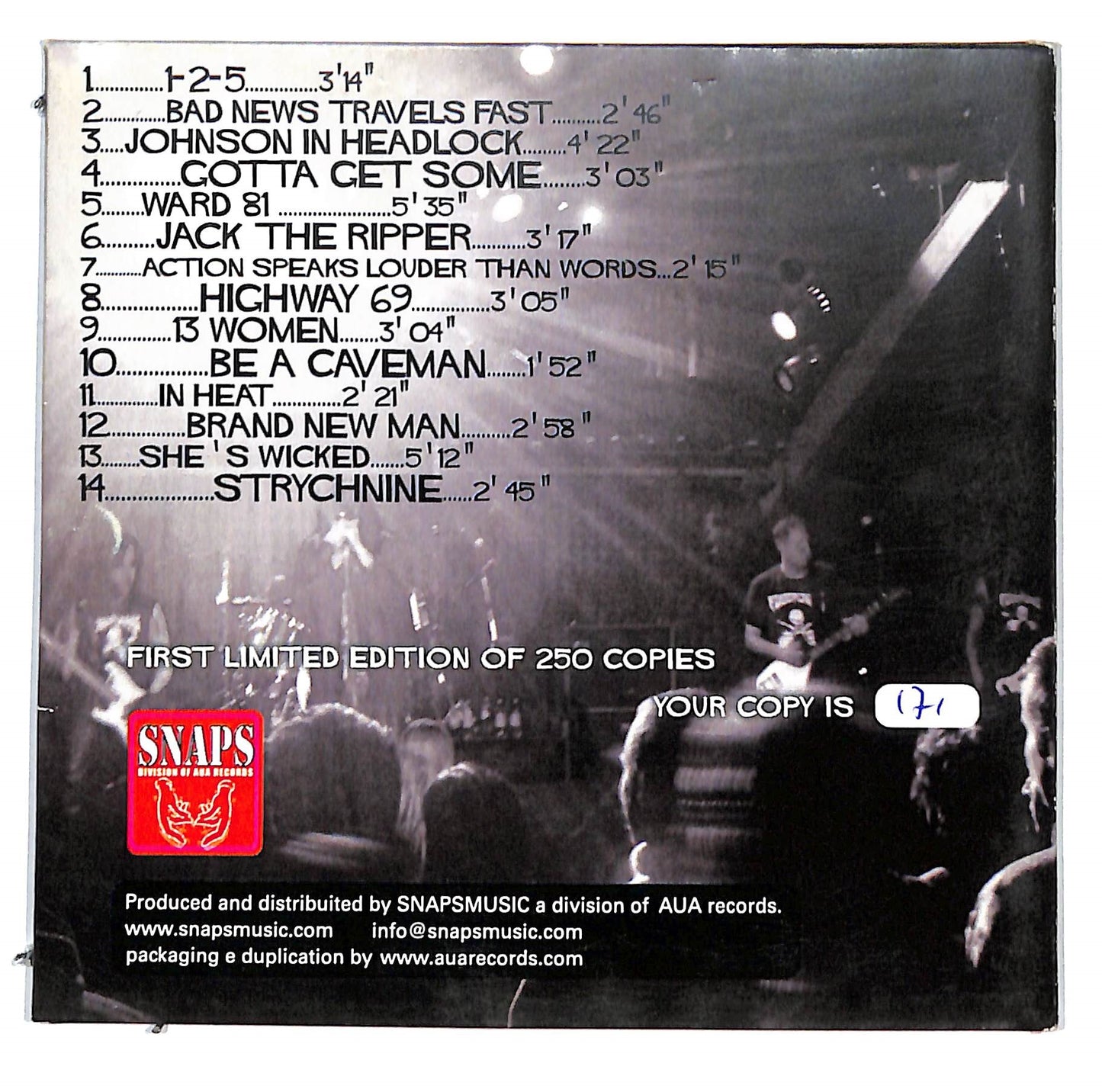 EBOND Various - In Sex We Fuzz Tour 2007 DIGIPACK CD CB036328
