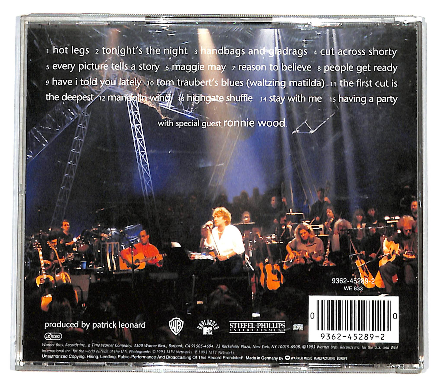 EBOND Rod Stewart - Unplugged ...and Seated CD CB036354