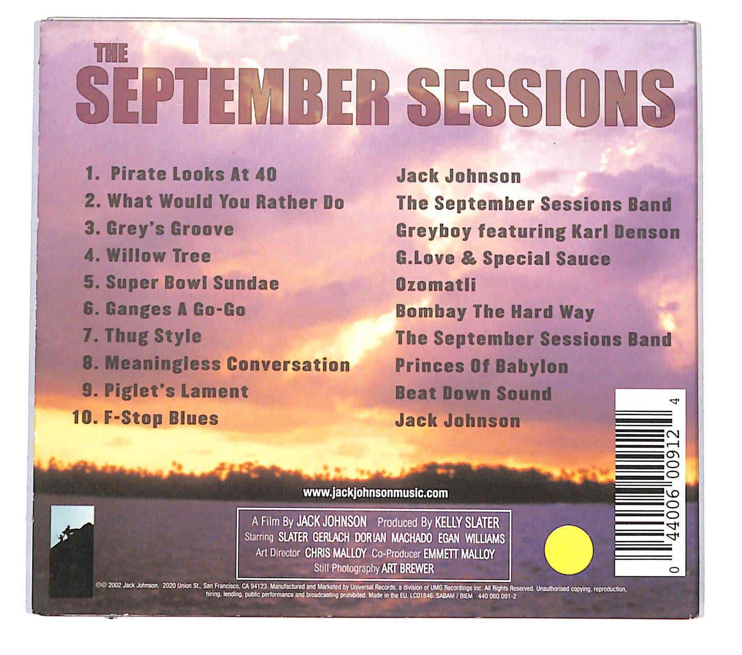 EBOND Various - The September Sessions DIGIPACK CD CB036604