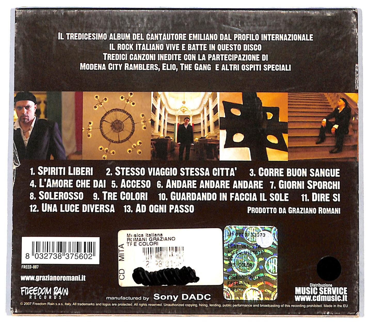EBOND Graziano Romani - Tre Colori CD CB036607
