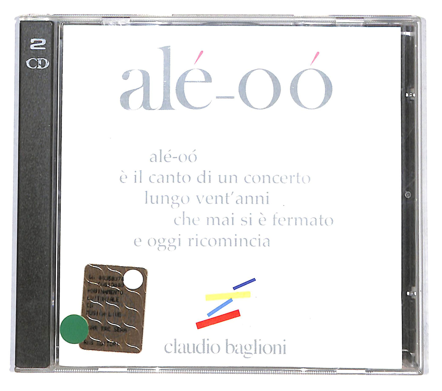 EBOND Claudio Baglioni - Ale - O O EDITORIALE CD CB036612
