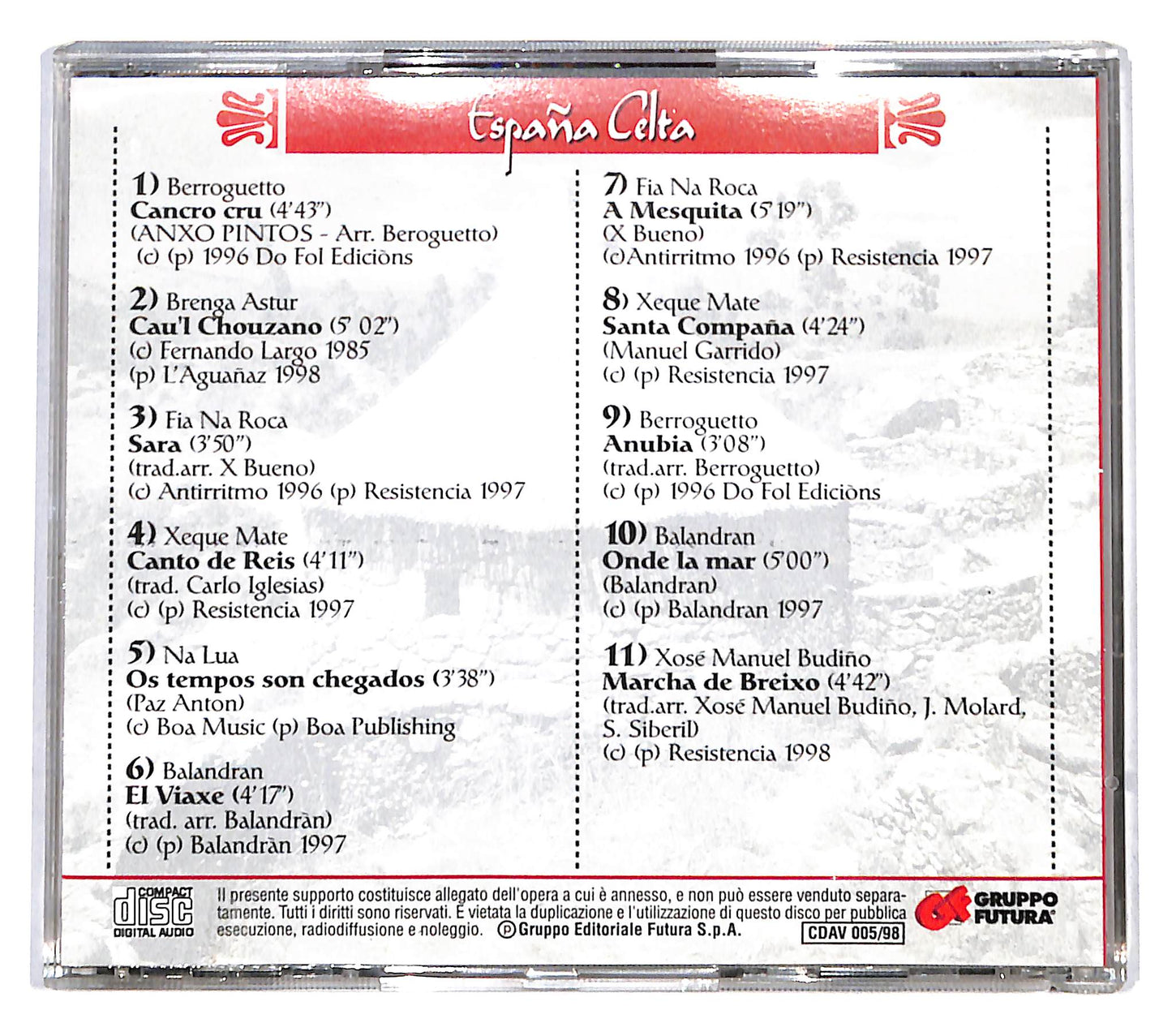 EBOND Various - Avalon: Espana Celta CD CB036629