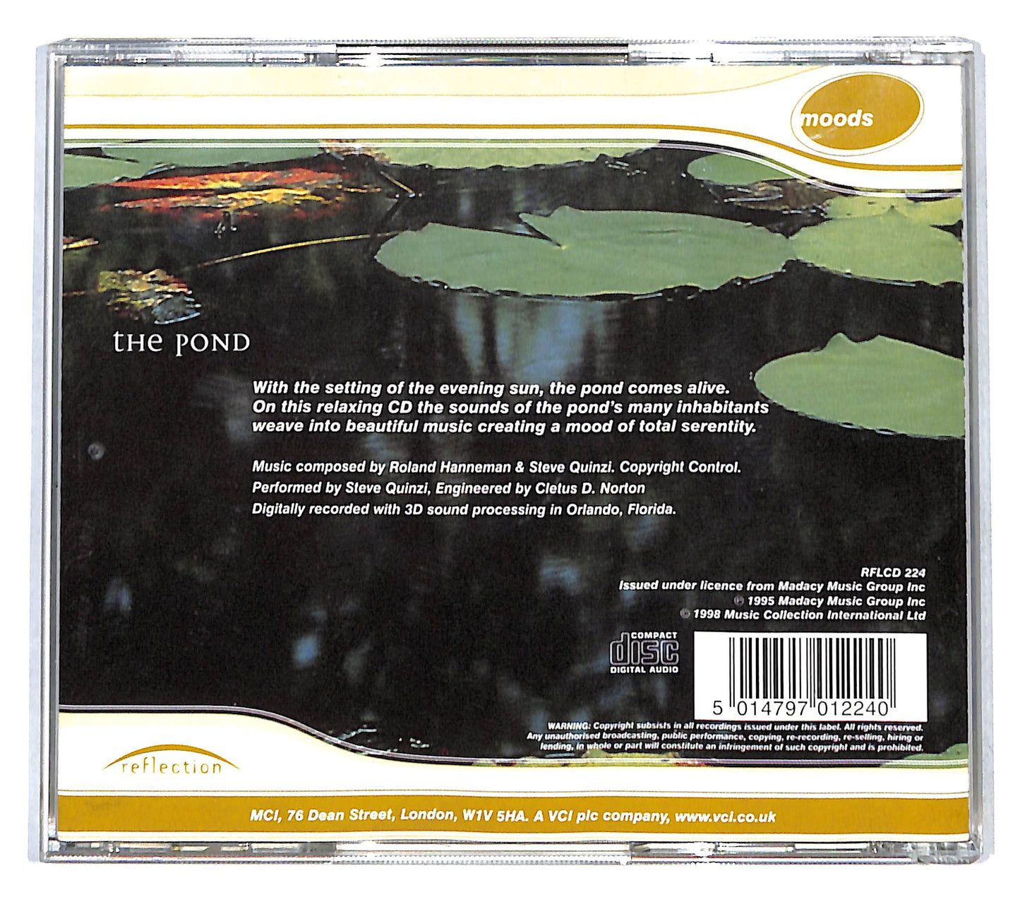 EBOND Steve Quinzi - The Pond CD CB036646