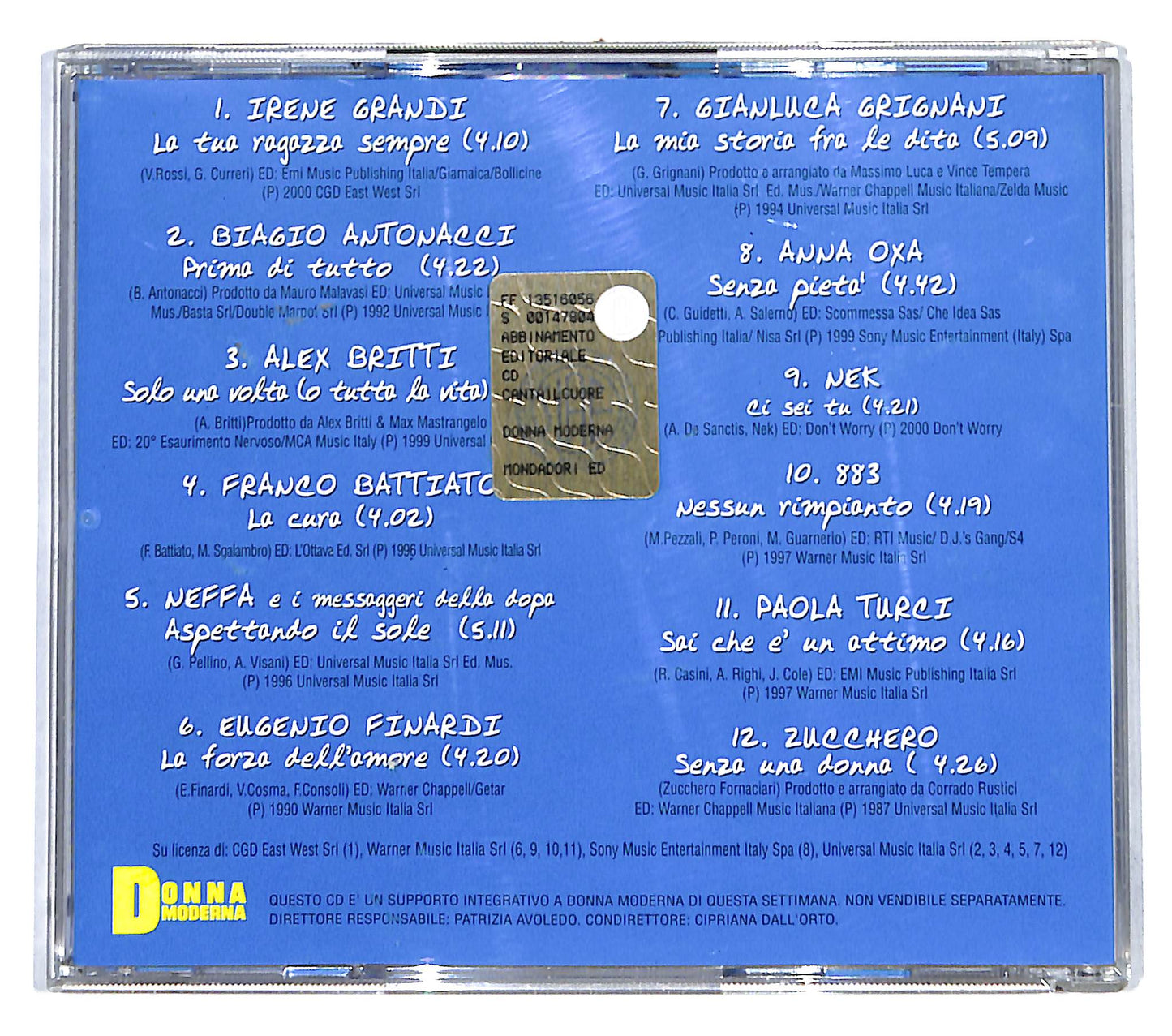 EBOND Various - Canta Il Cuore Vol. 1 EDITORIALE CD CB036655