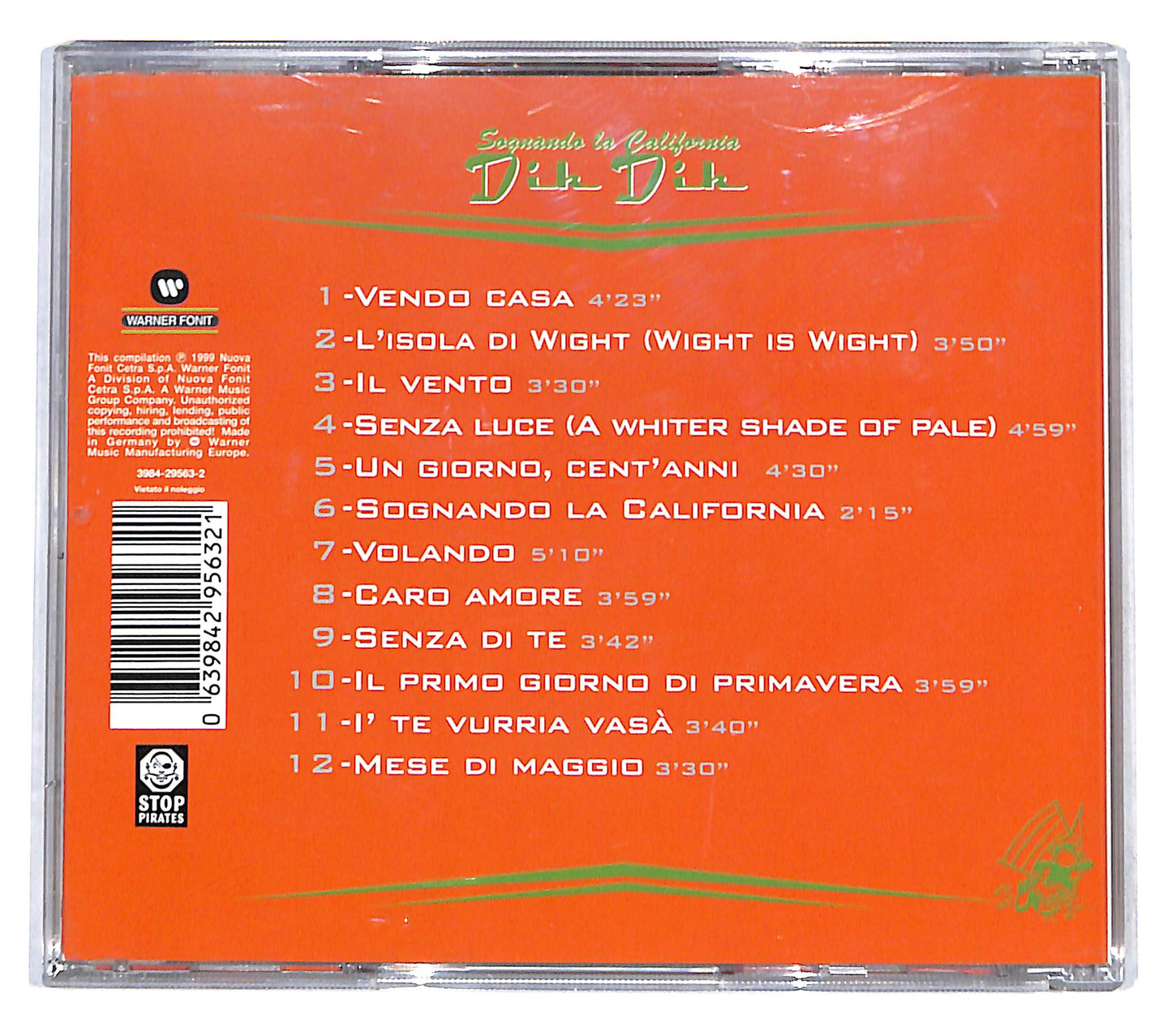 EBOND Dik Dik - Sognando La California CD CB036660