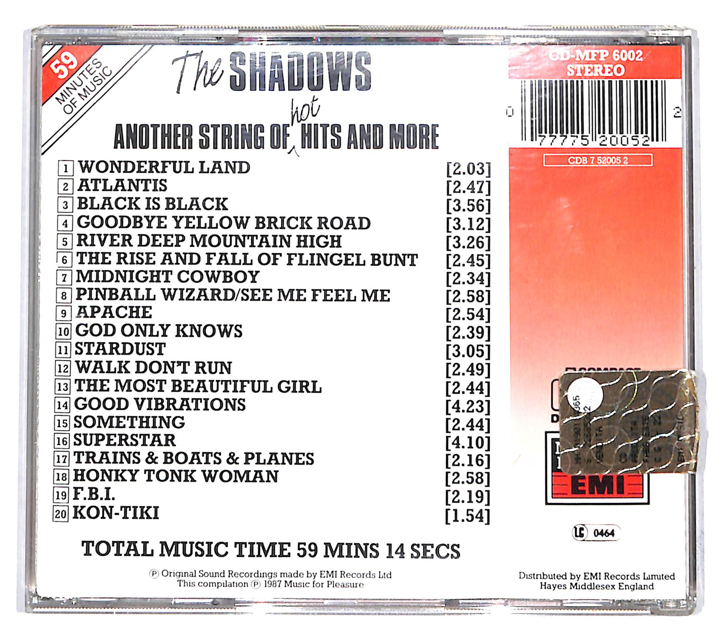 EBOND The Shadows - Another String Of Hot Hits (And More!) CD CB037136