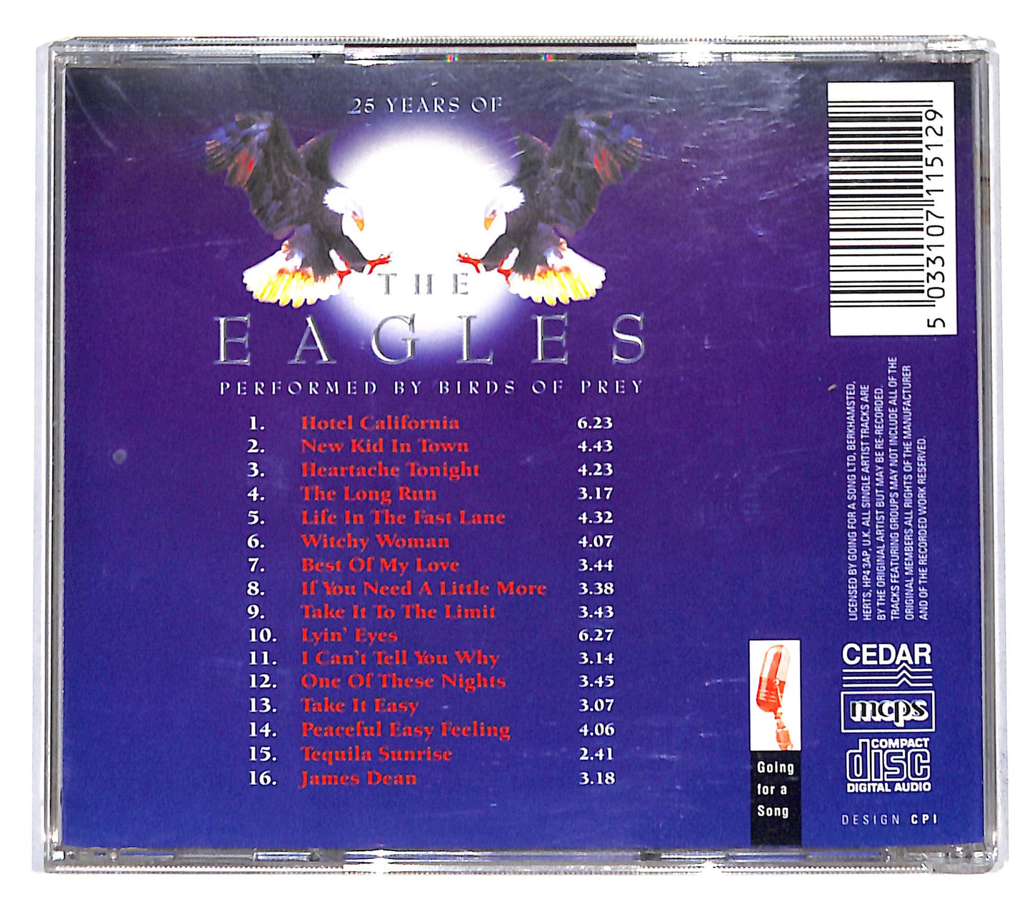 EBOND Birds Of Prey - 25 Years Of The Eagles CD CB037137