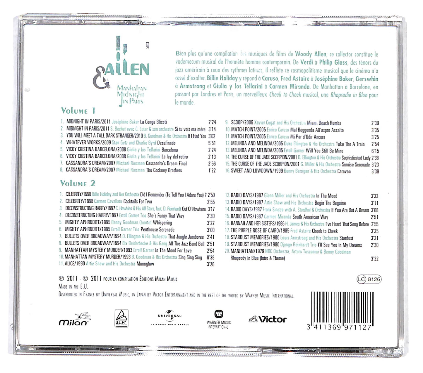 EBOND Various - Woody Allen & La Musique CD CB037303