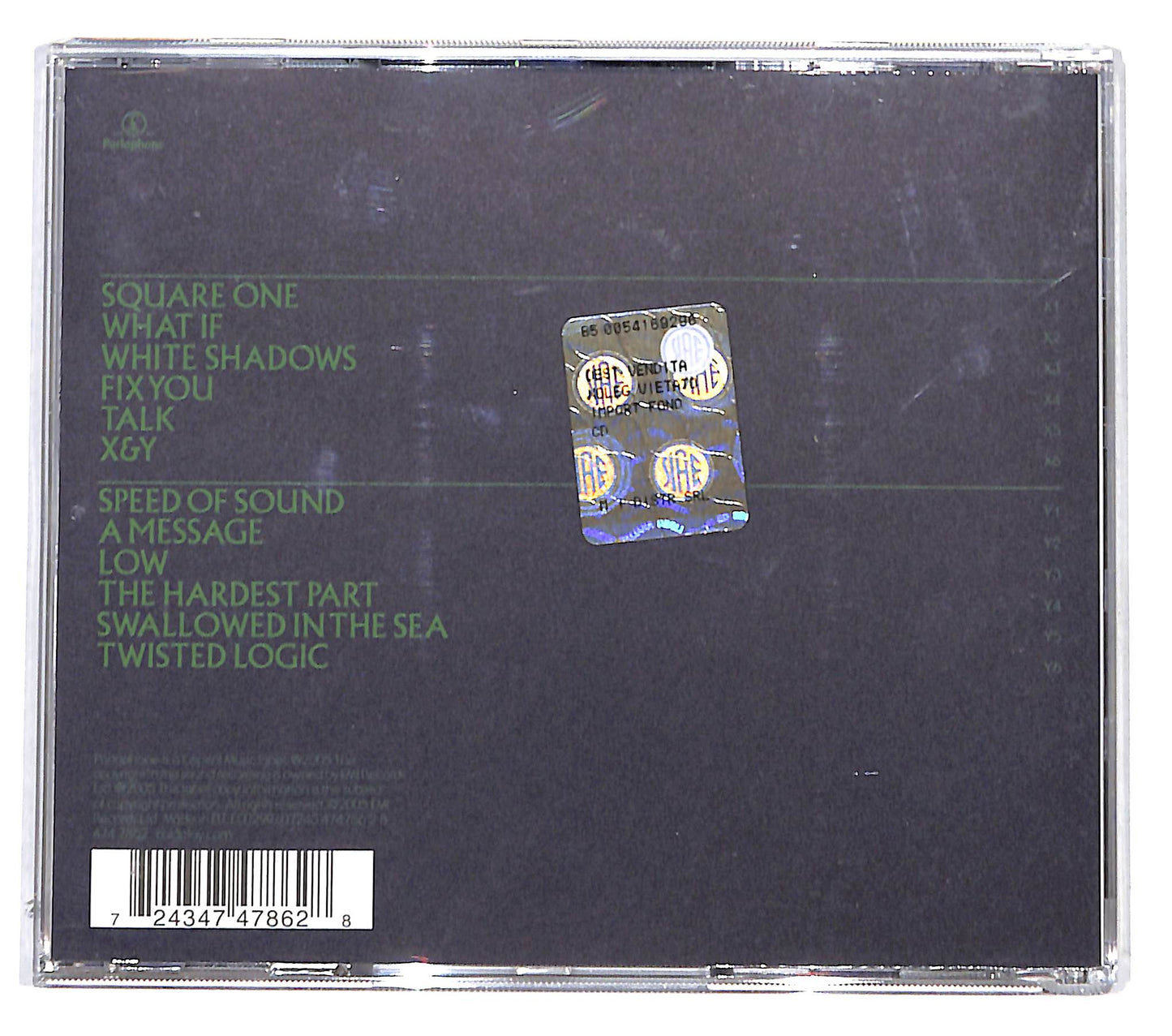 EBOND Coldplay - X&Y CD CB037304