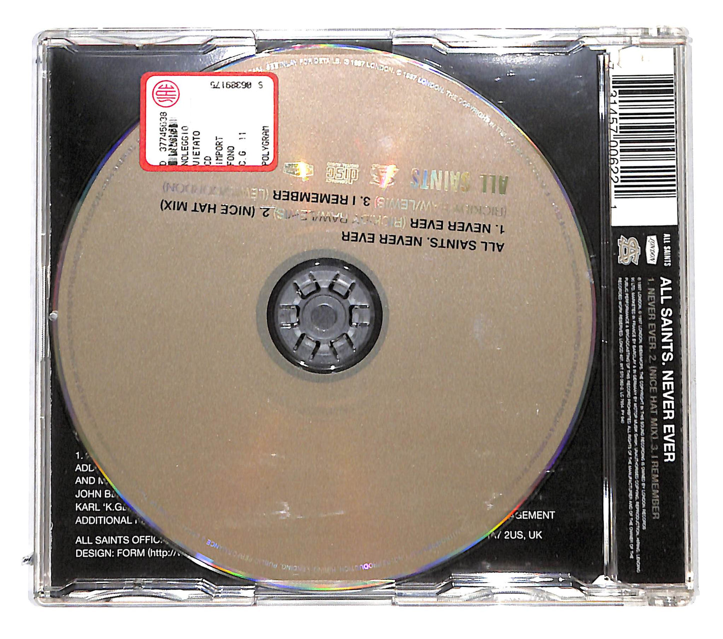 EBOND All Saints - Never Ever CD CB037310