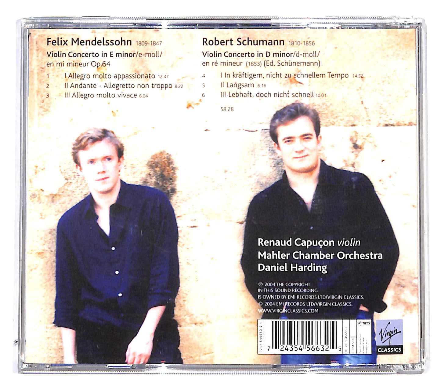 EBOND Mendelssohn Schumann - Violin Concertos CD CB037317