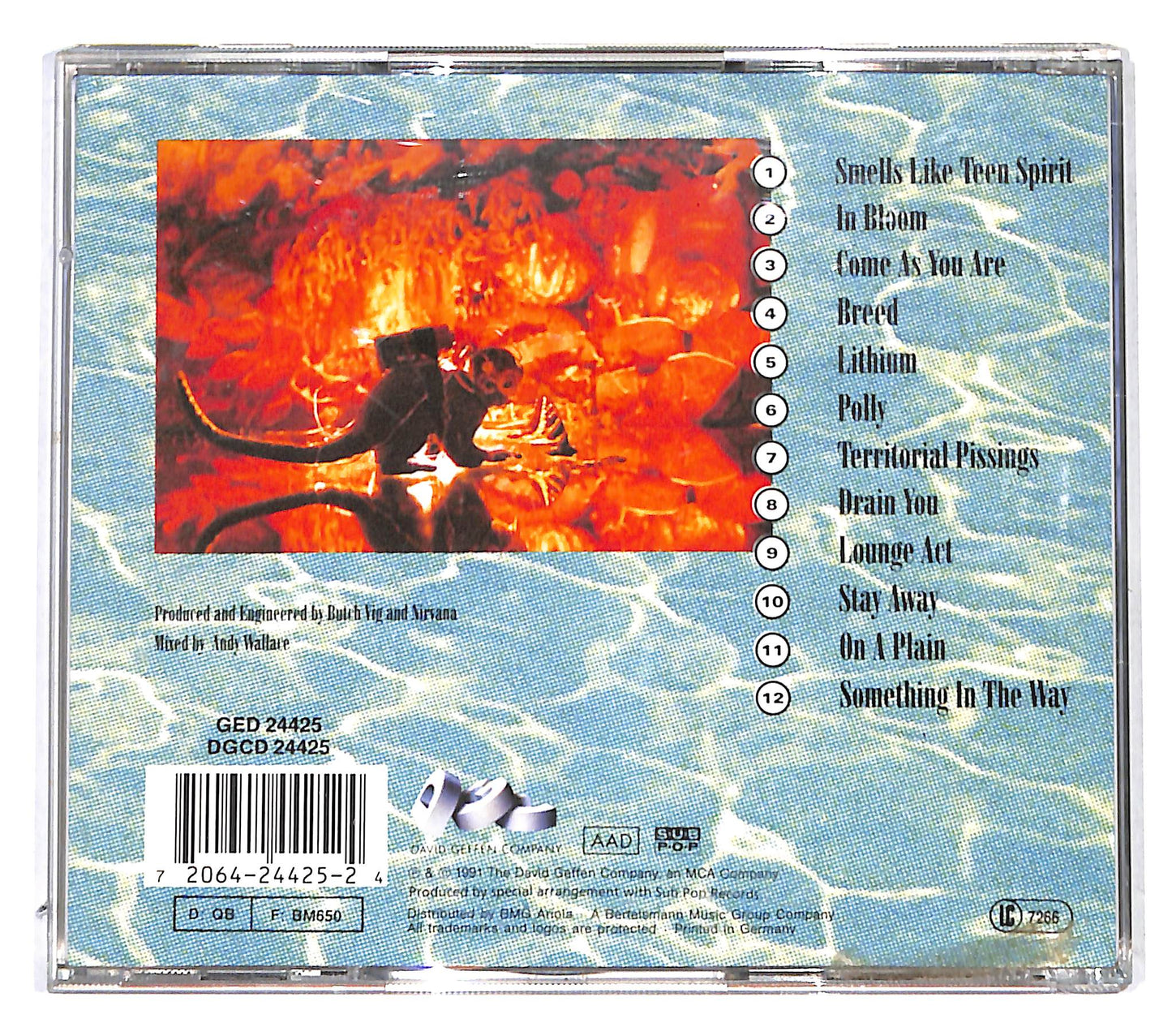 EBOND Nirvana - Nevermind CD CB037327