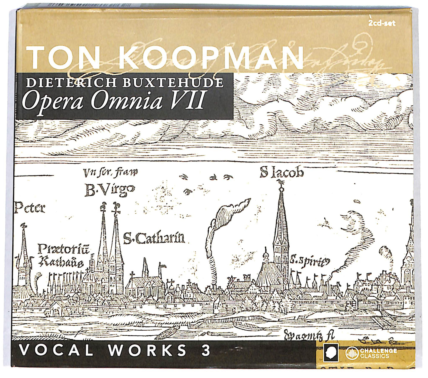 EBOND Buxtehude Ton Koopman - Opera Omnia VII, Vocal Works 3 CD CB037347