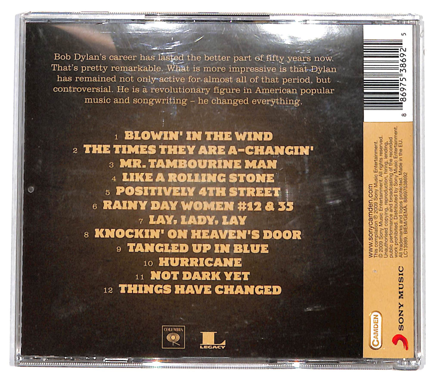 EBOND Bob Dylan - The Collection CD CB037501