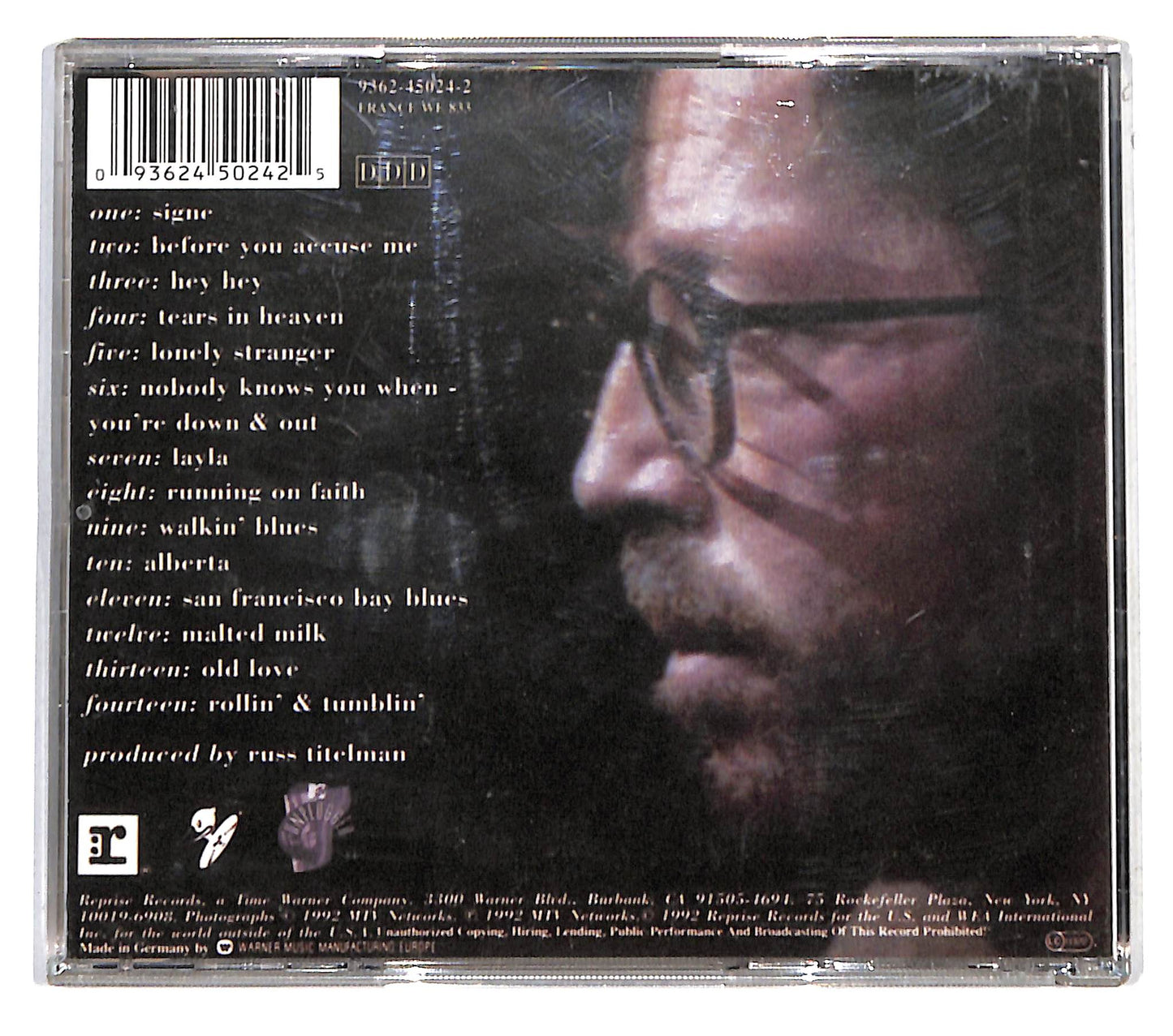 EBOND Eric Clapton - Unplugged CD CB037506