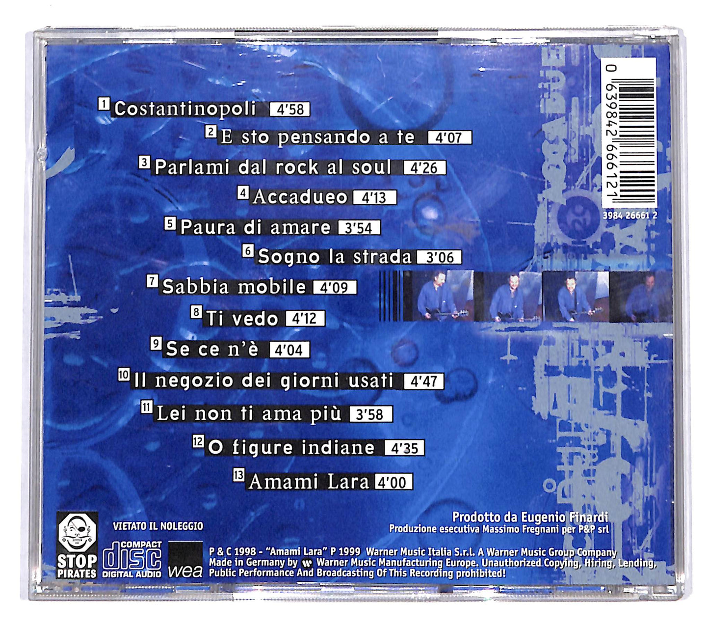 EBOND Eugenio Finardi - Accadueo CD CB037523