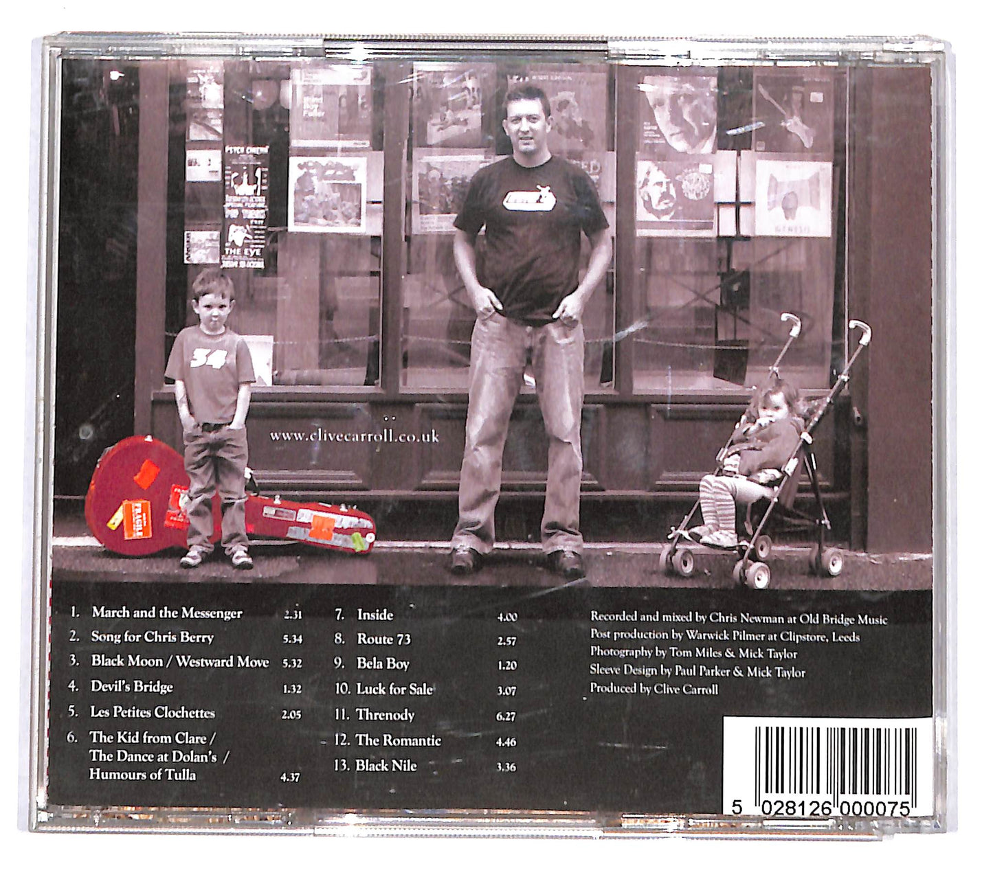 EBOND Clive Carroll - The Red Guitar CD CB037528