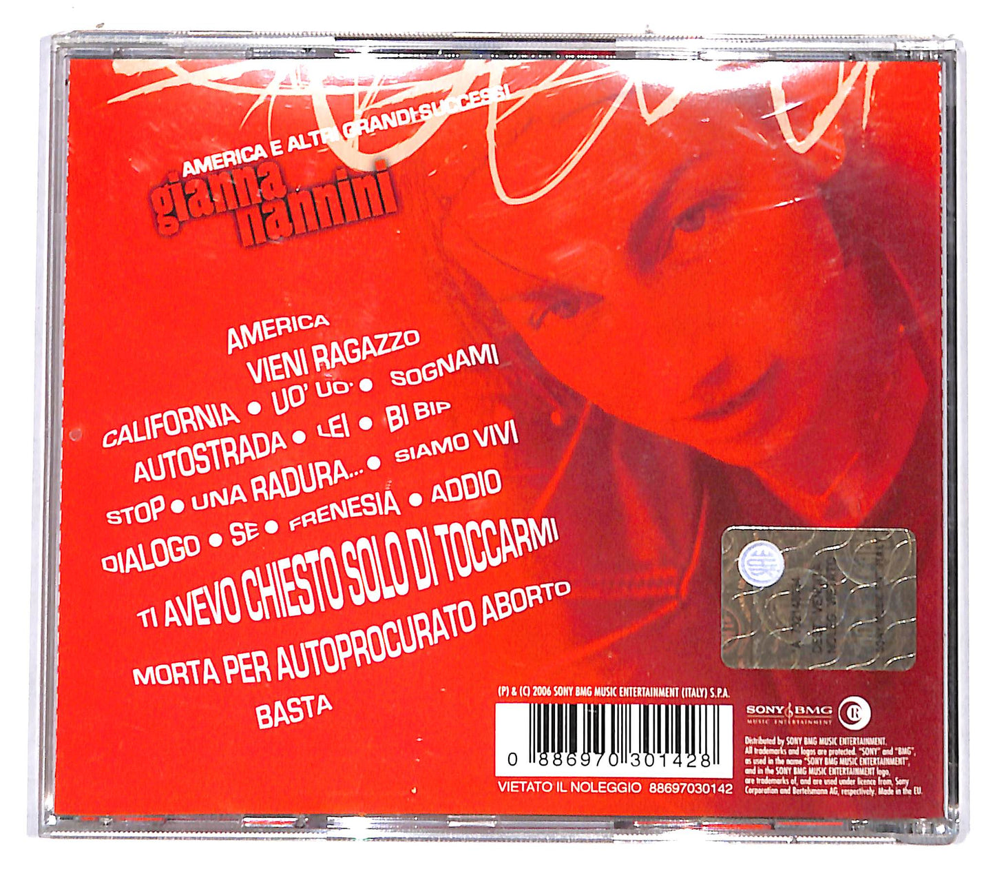 EBOND Gianna Nannini - America E Altri Grandi Successi CD CB037532