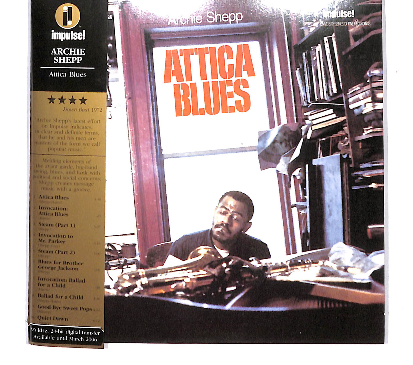 EBOND Archie Shepp - Attica Blues DIGIPACK CD CB037553