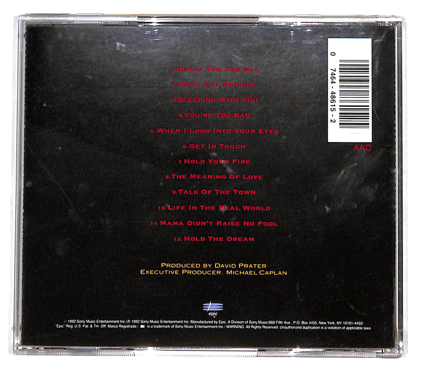 EBOND FireHouse - Hold Your Fire CD CB037819