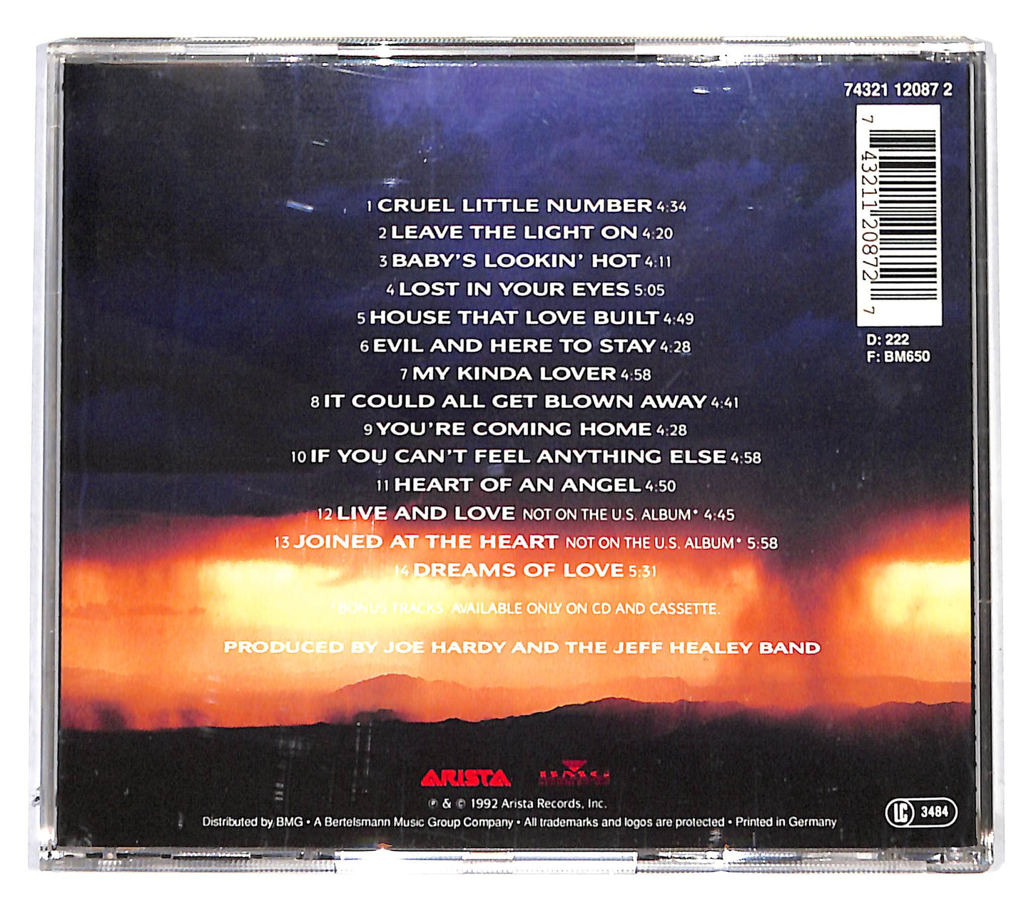 EBOND The Jeff Healey Band - Feel This CD CB037823