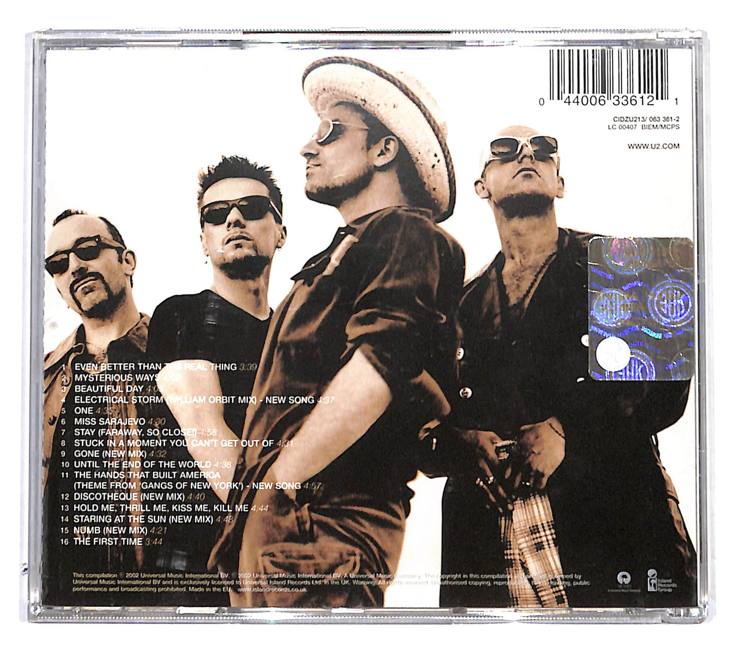 EBOND U2 - The Best Of 1990-2000 CD CB037848