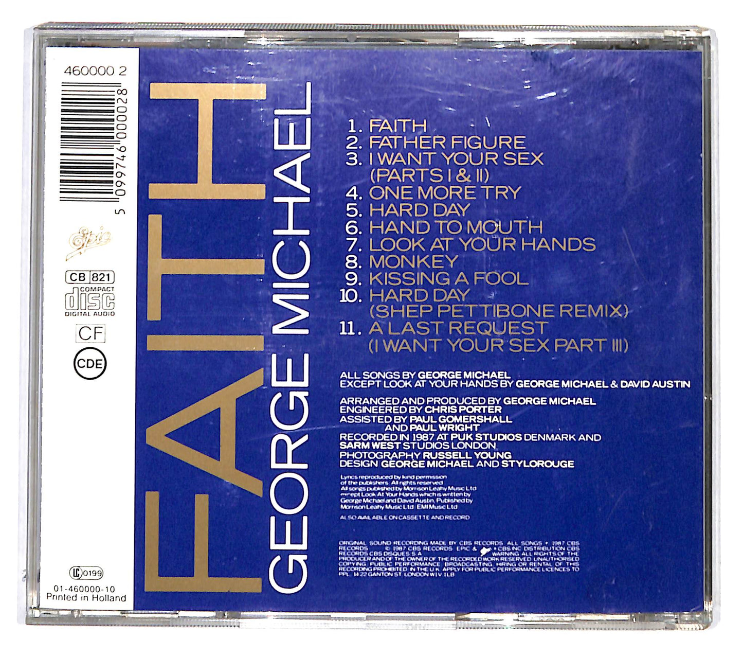 EBOND George Michael - Faith CD CB037849