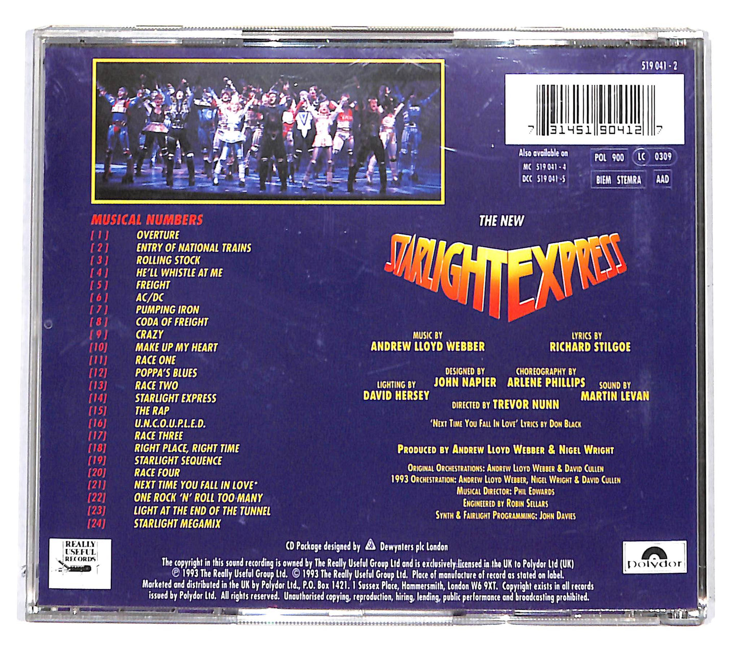 EBOND Andrew Lloyd Webber - The New Starlight Express CD CB037851