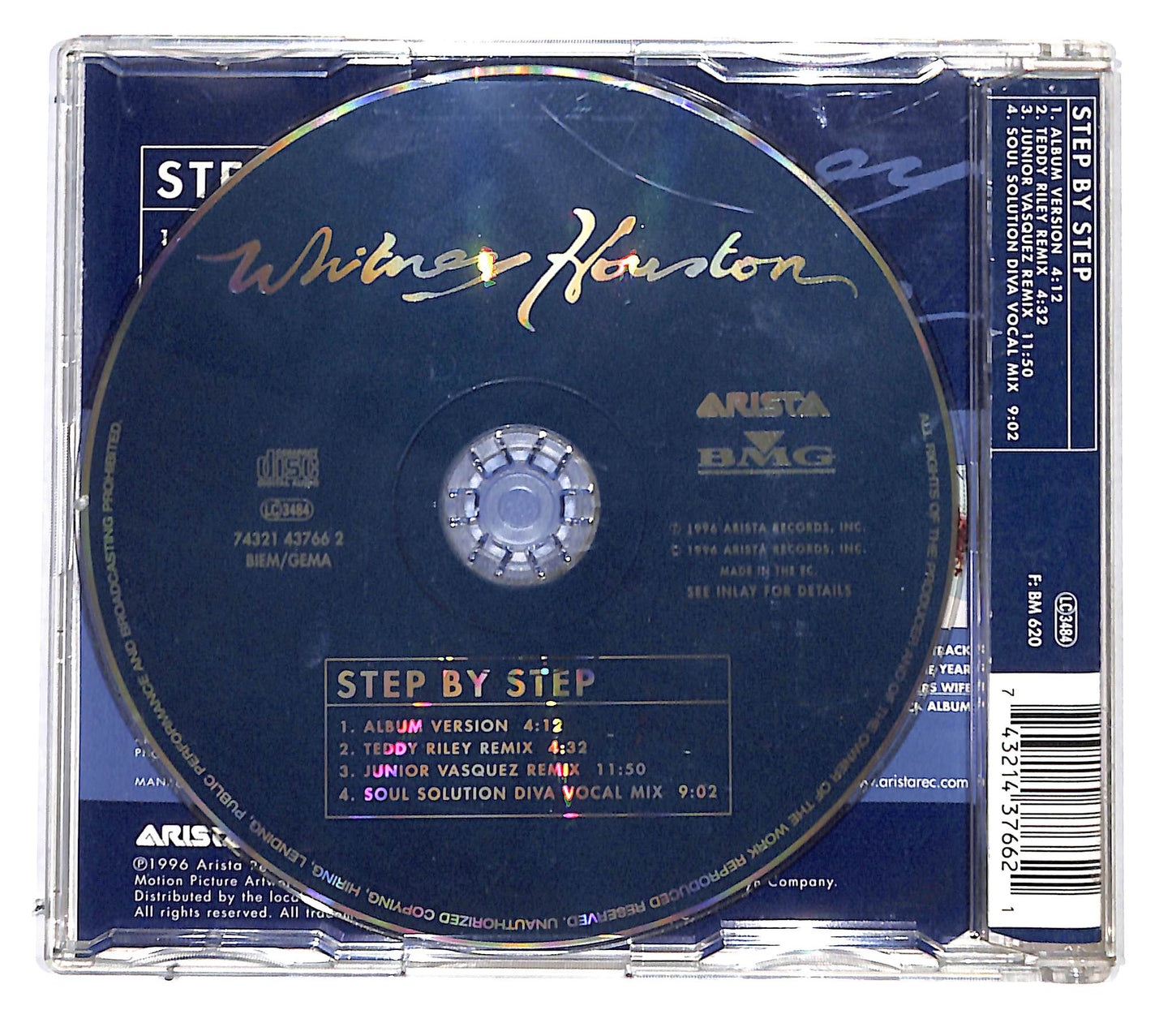 EBOND Whitney Houston - Step By Step CD CB037857