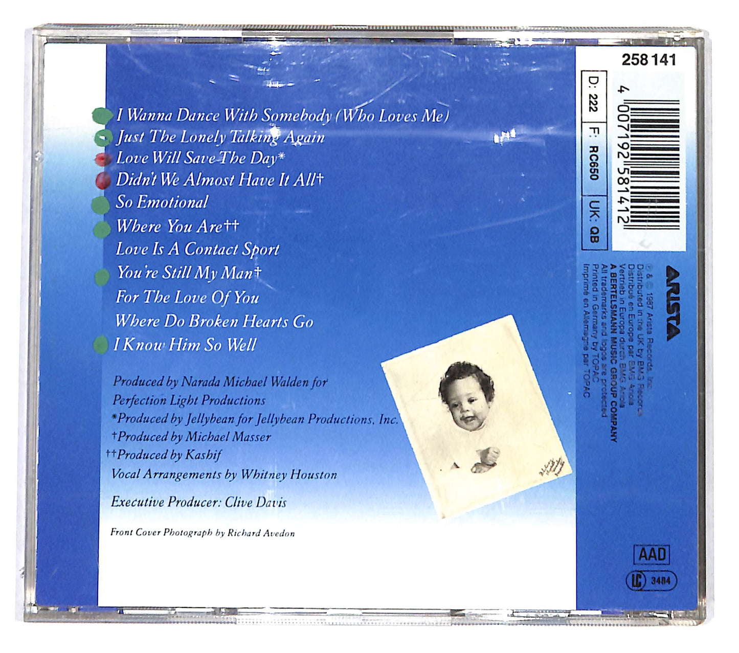 EBOND Whitney Houston - Whitney CD CB037864