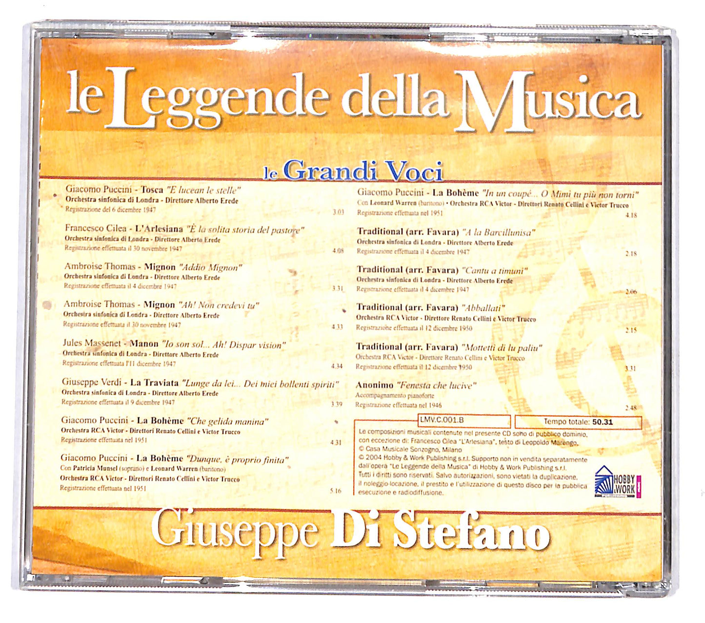 EBOND Giuseppe di Stefano - Le Grandi Voci EDITORIALE CD CB038416