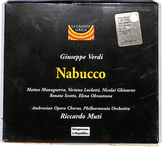 EBOND Giuseppe Verdi - Nabucco EDITORIALE CD CB038423