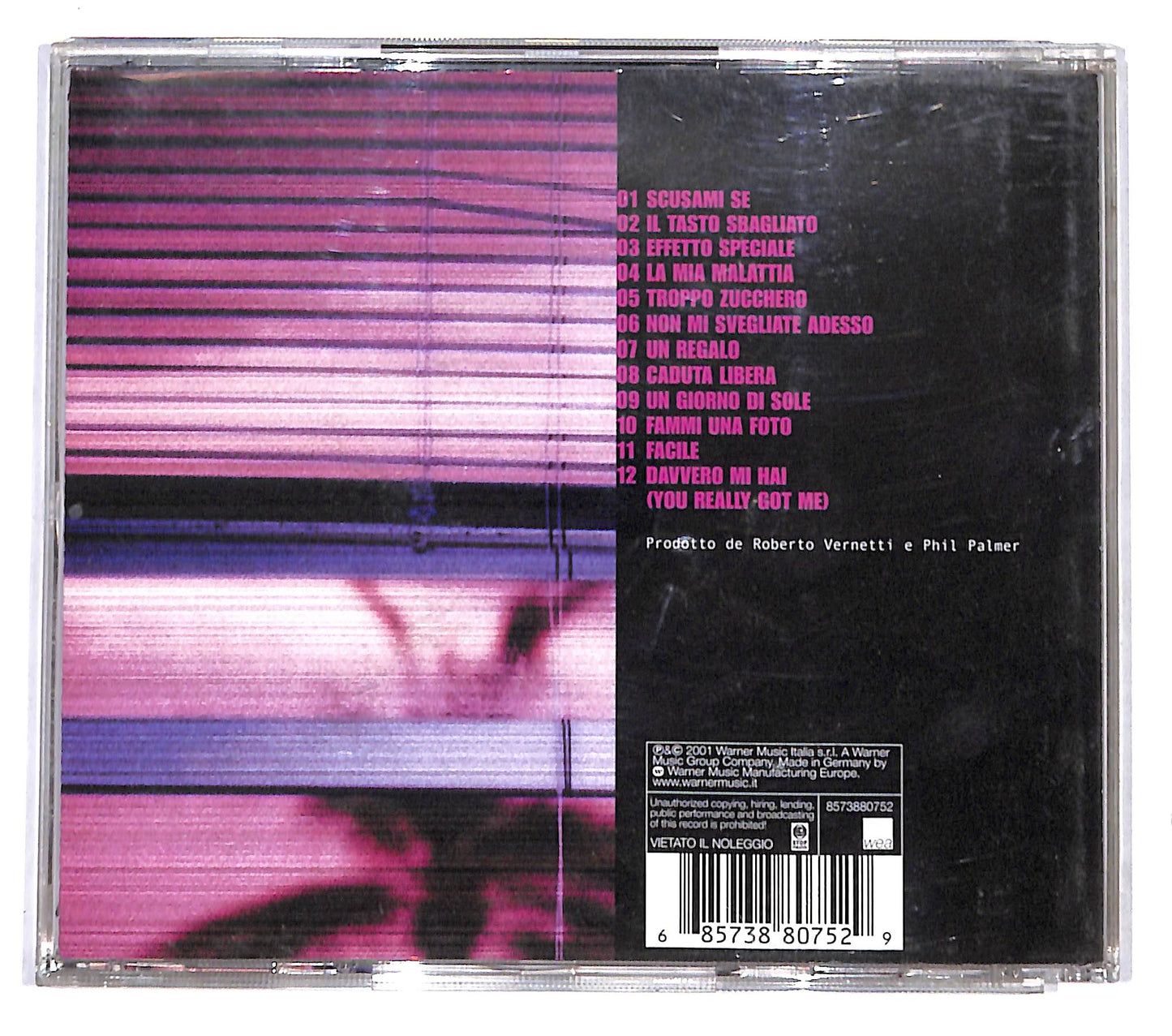 EBOND Angela Baraldi - Rosa Sporco CD CB038430