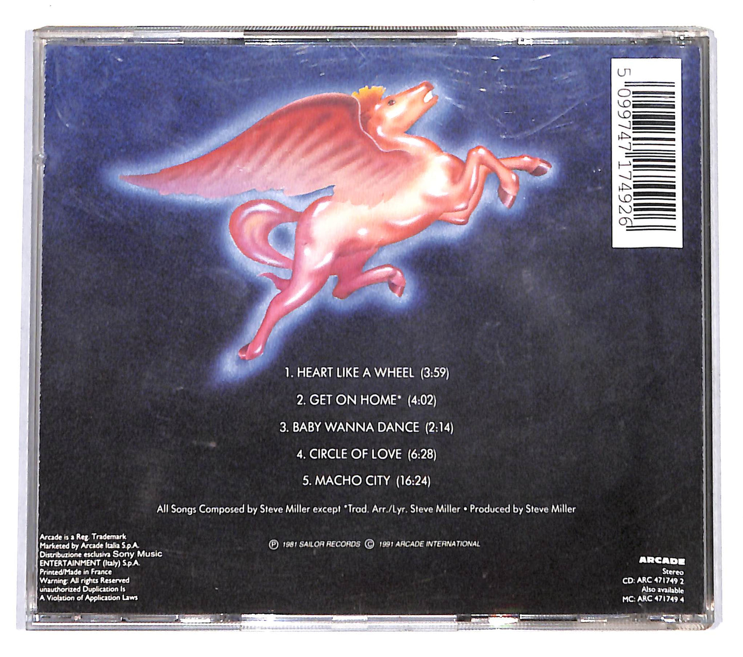 EBOND The Steve Miller Band - Circle Of Love CD CB038431