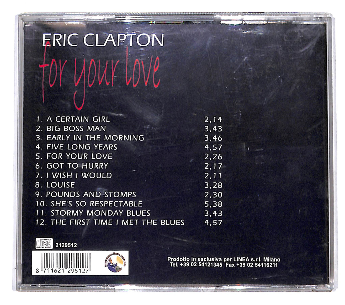 EBOND Eric Clapton - For Your Love CD CB038442