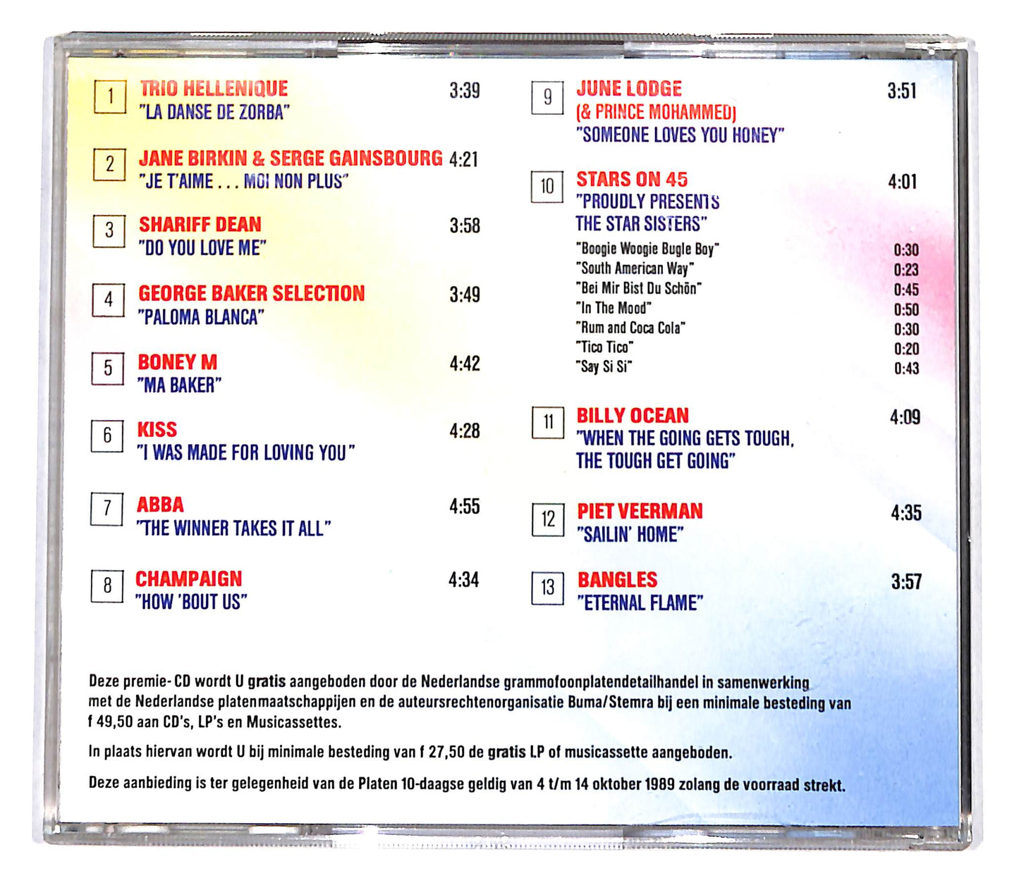 EBOND Various - Warm Aanbevolen Uit 25 Jaar Top 40 CD CB039007
