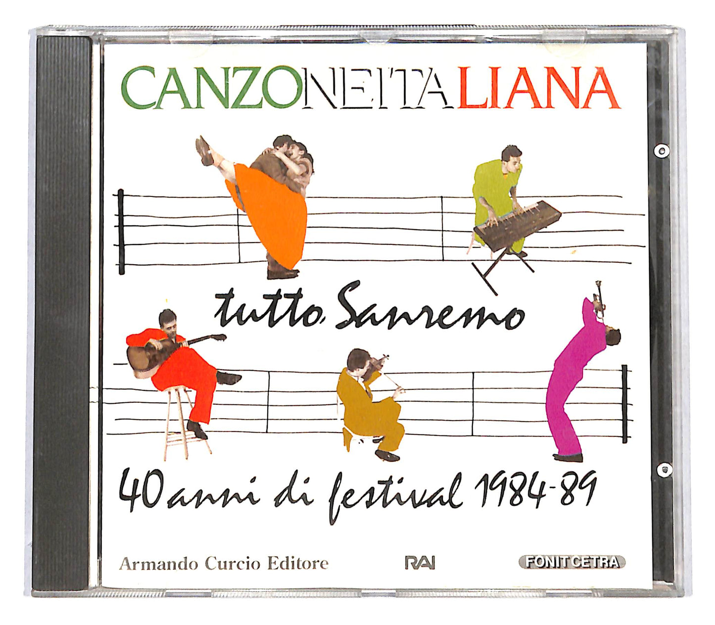 EBOND Various - Canzoneitaliana Tutto Sanremo 1984-89 CD CB039010