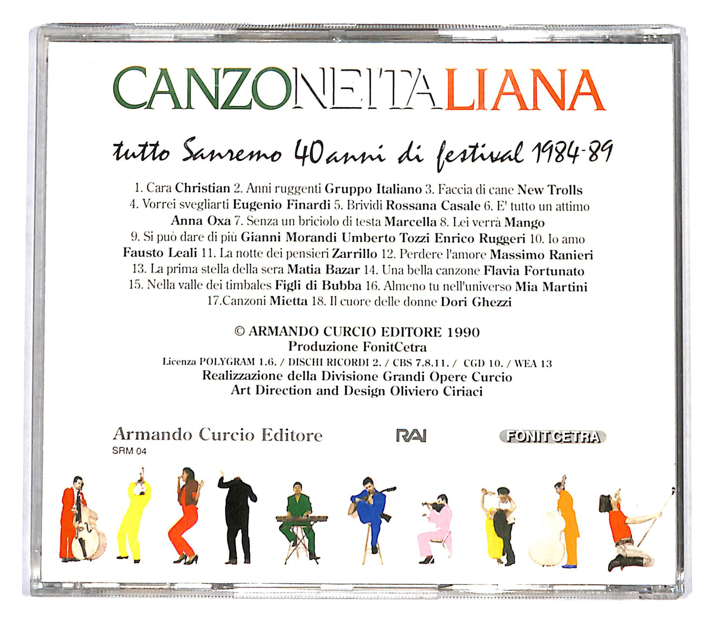 EBOND Various - Canzoneitaliana Tutto Sanremo 1984-89 CD CB039010