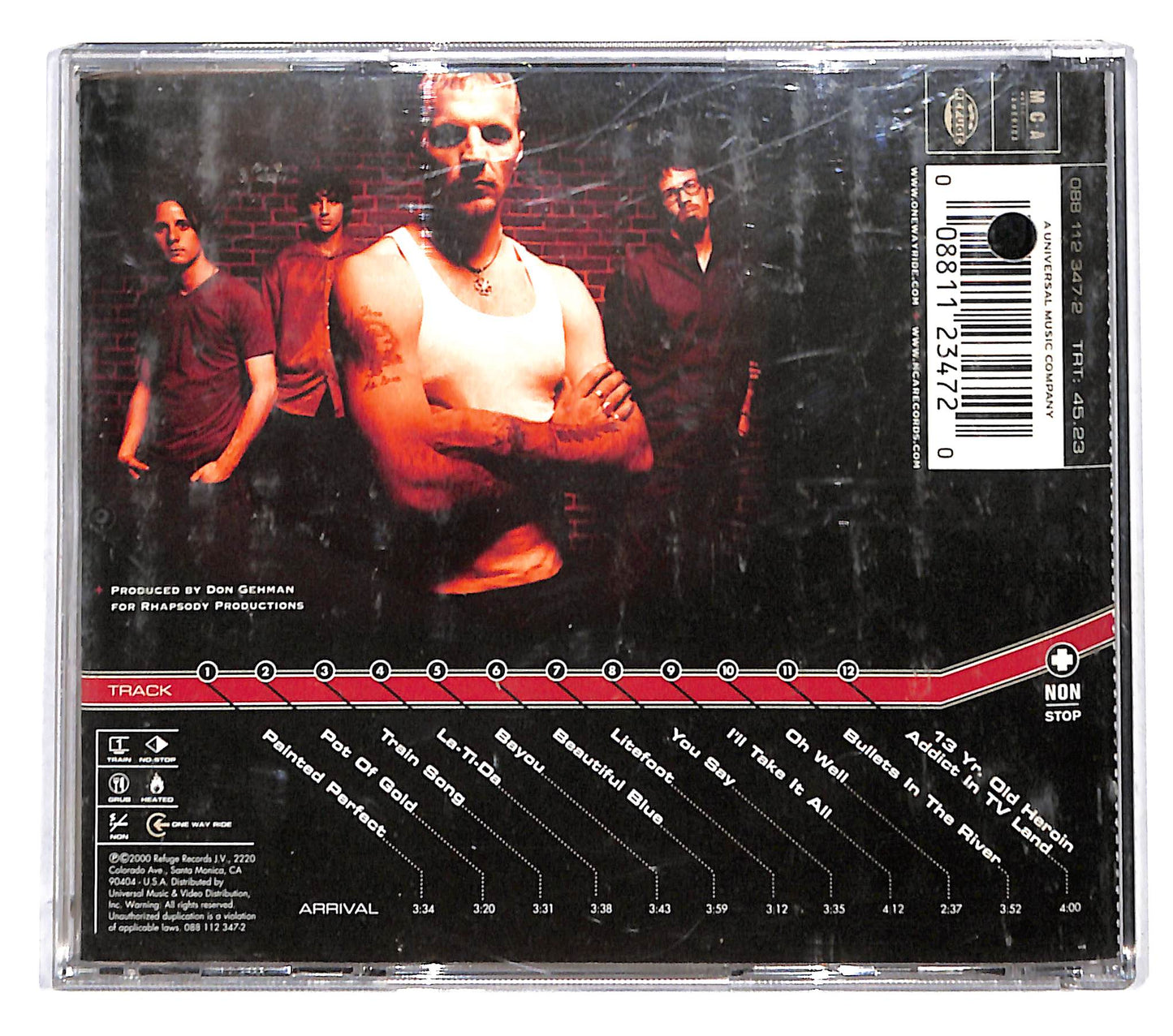 EBOND One Way Ride - Straight Up! CD CB039030