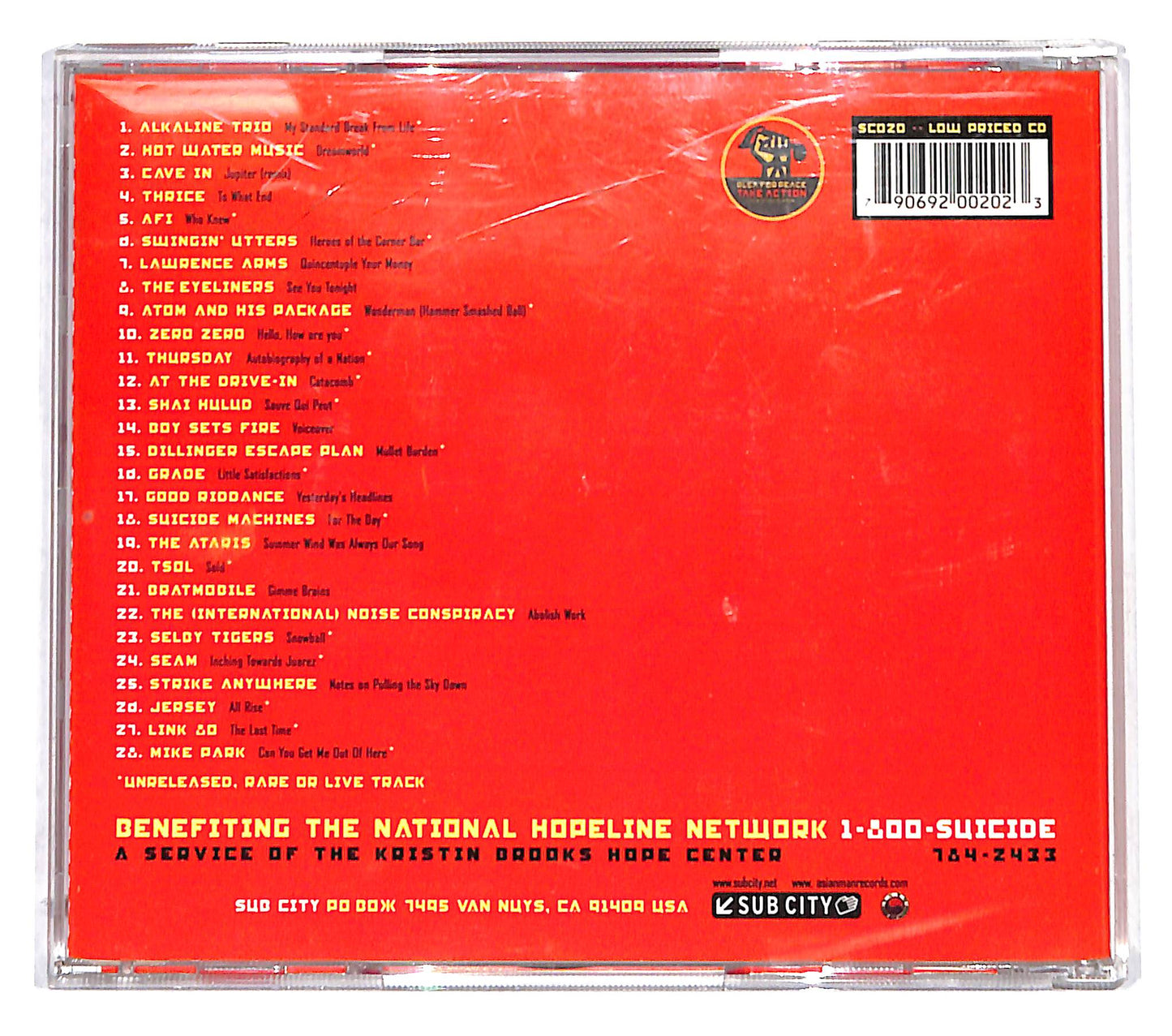 EBOND V/A - Plea For Peace Take Action CD CB039032