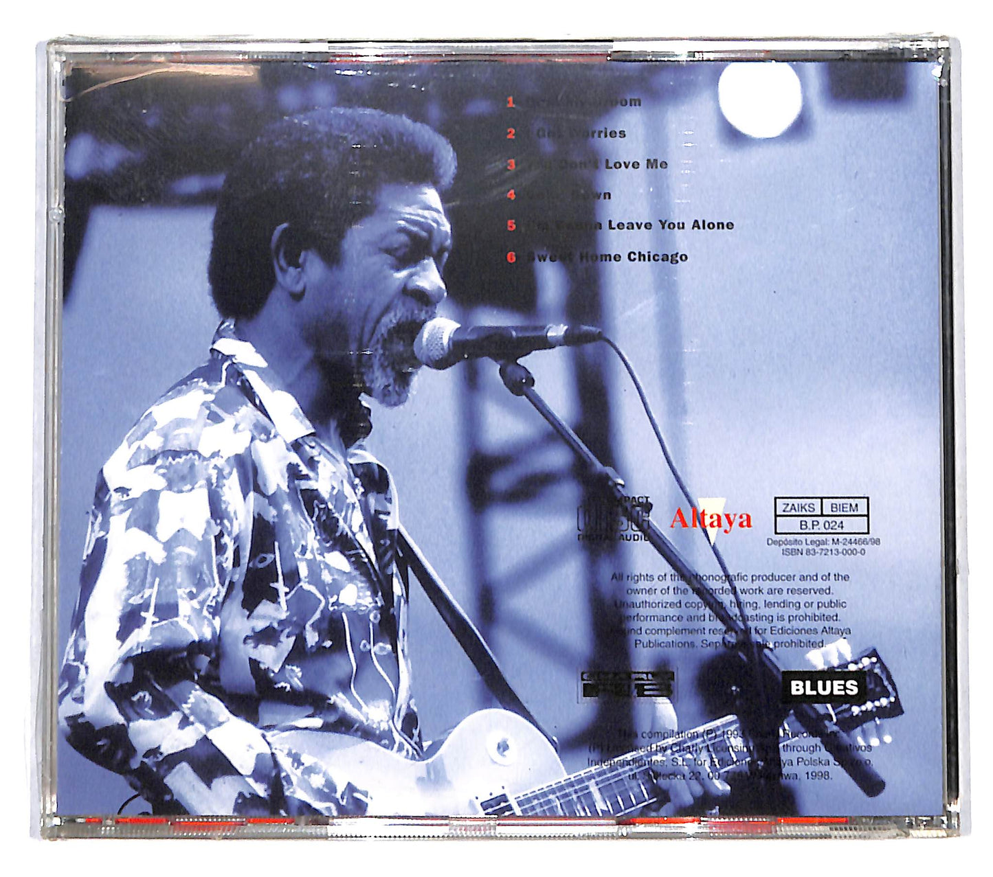 EBOND Luther Allison - Sweet Home Chicago CD CB039038