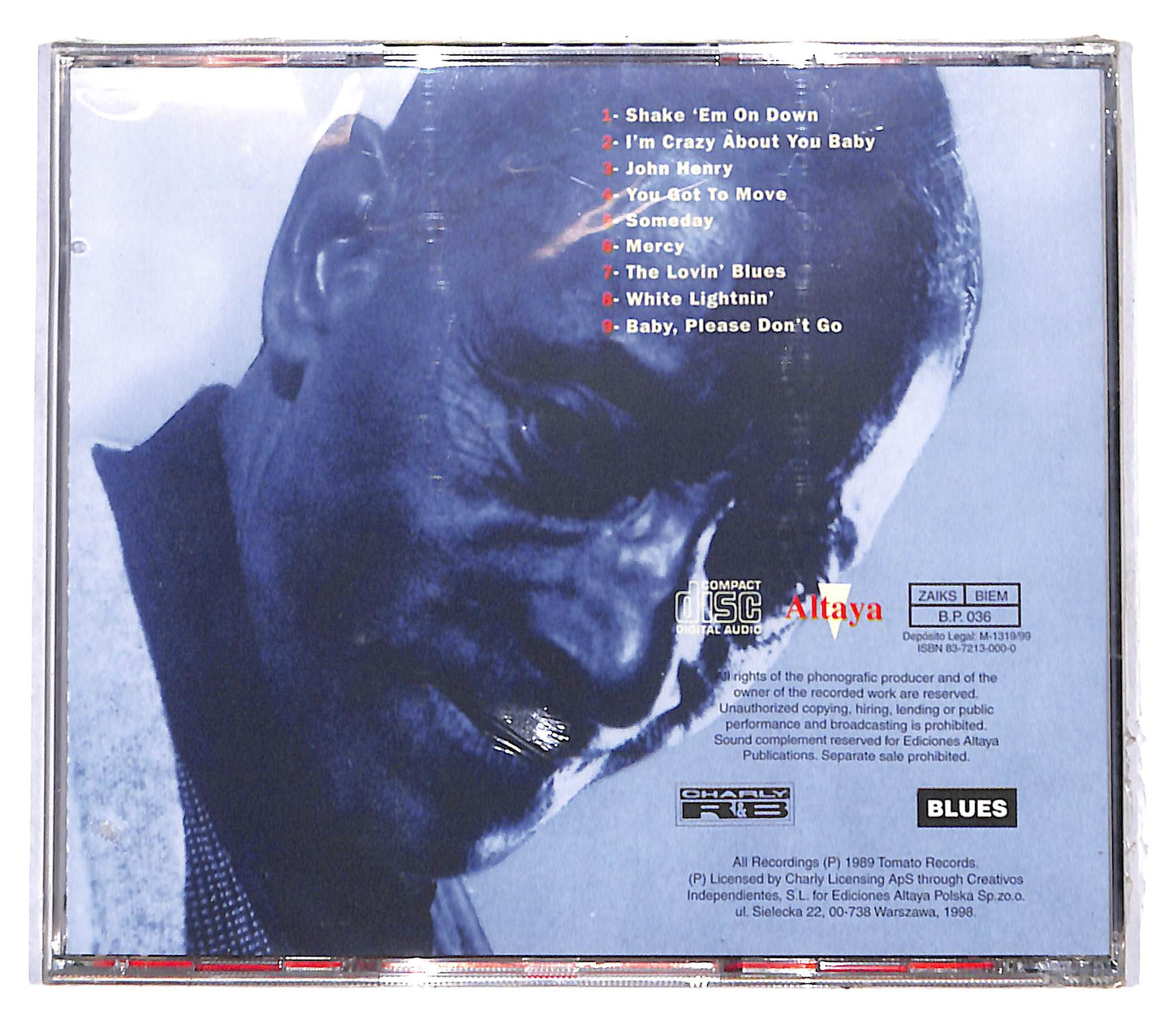 EBOND Mississippi Fred McDowell - Shake em on down CB039202