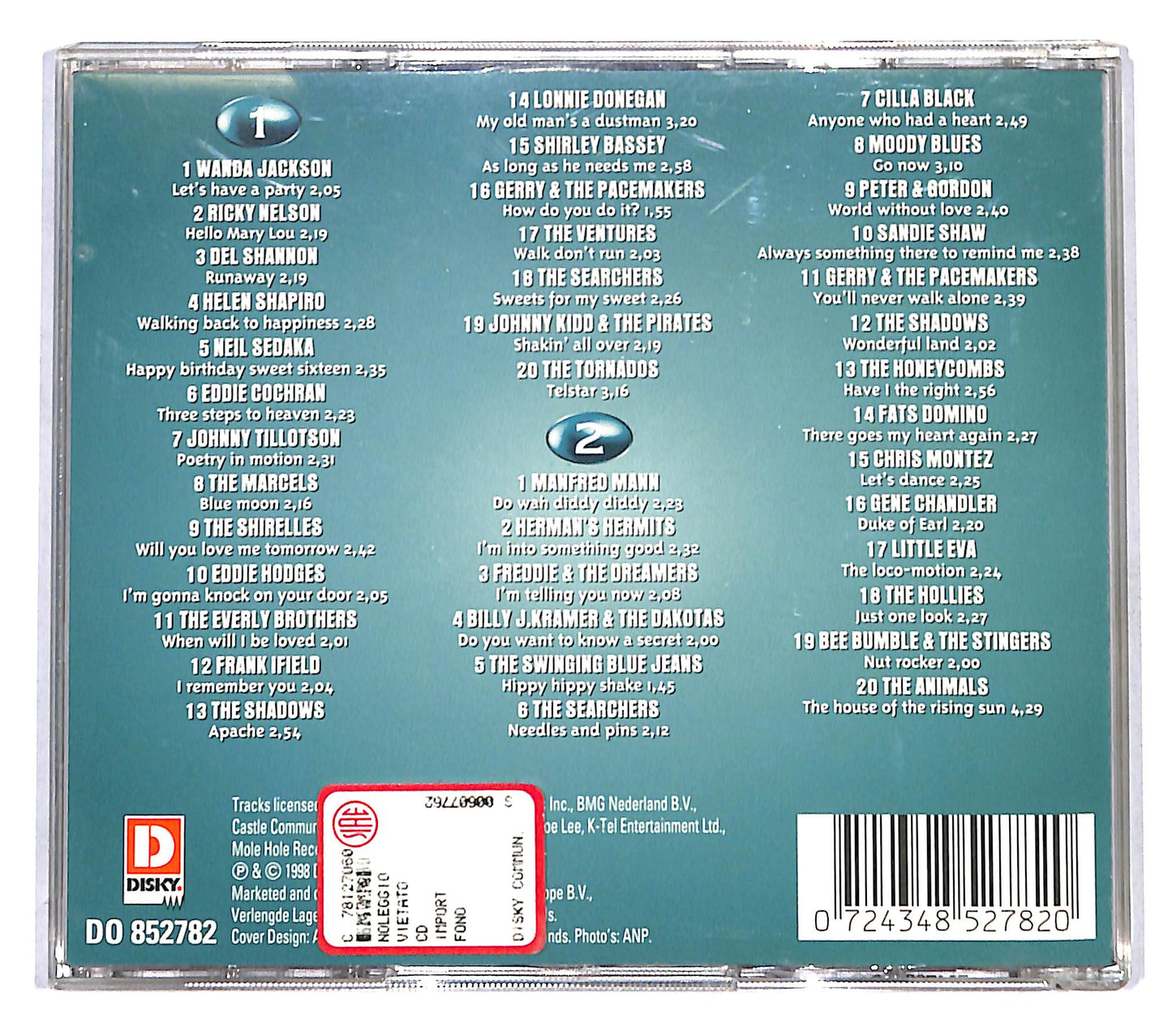 EBOND Various - 40 Hits 1960-1964 CD CB039213