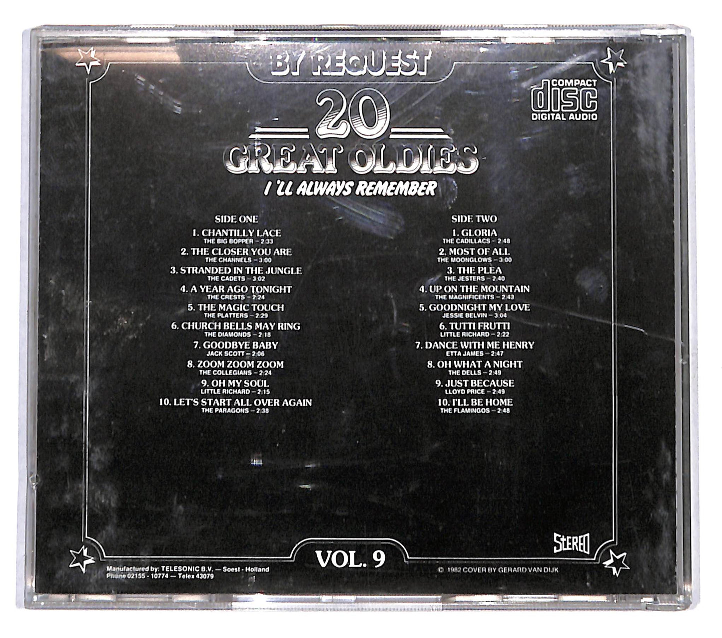 EBOND Various - 20 Great Oldies I'll Always Remember Vol. 9 CD CB039215