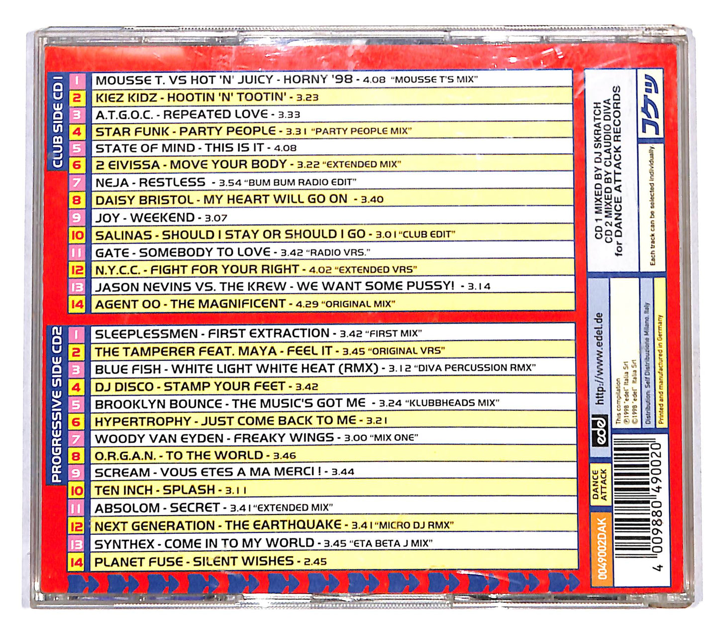EBOND Various - Dance Attack CD CB039216