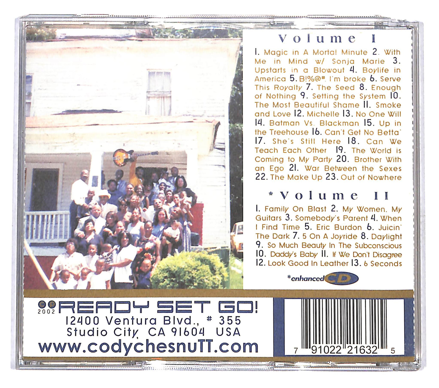 EBOND Cody ChesnuTT - The Headphone Masterpiece CD CB039239