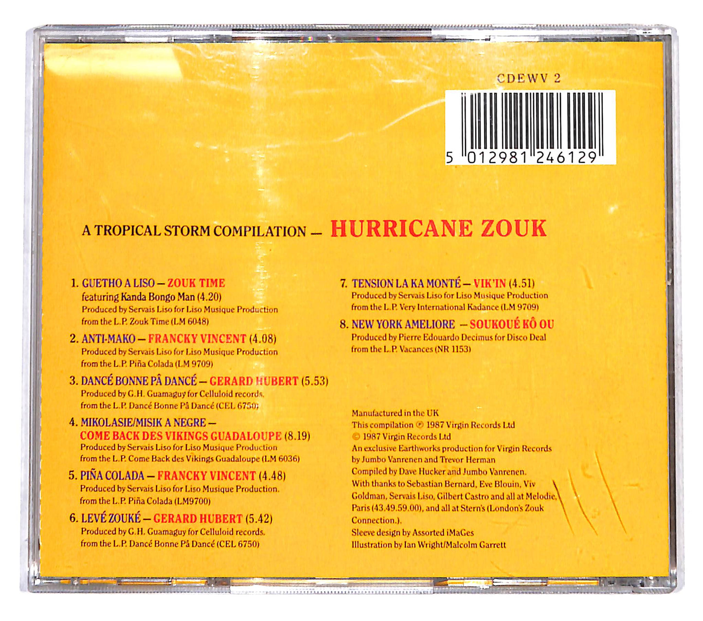 EBOND Various - Hurricane Zouk CD CB039257