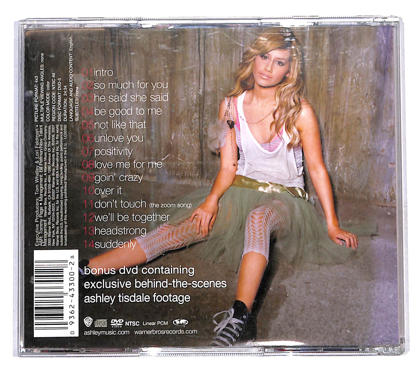 EBOND Ashley Tisdale - Headstrong + DVD CD CB039259