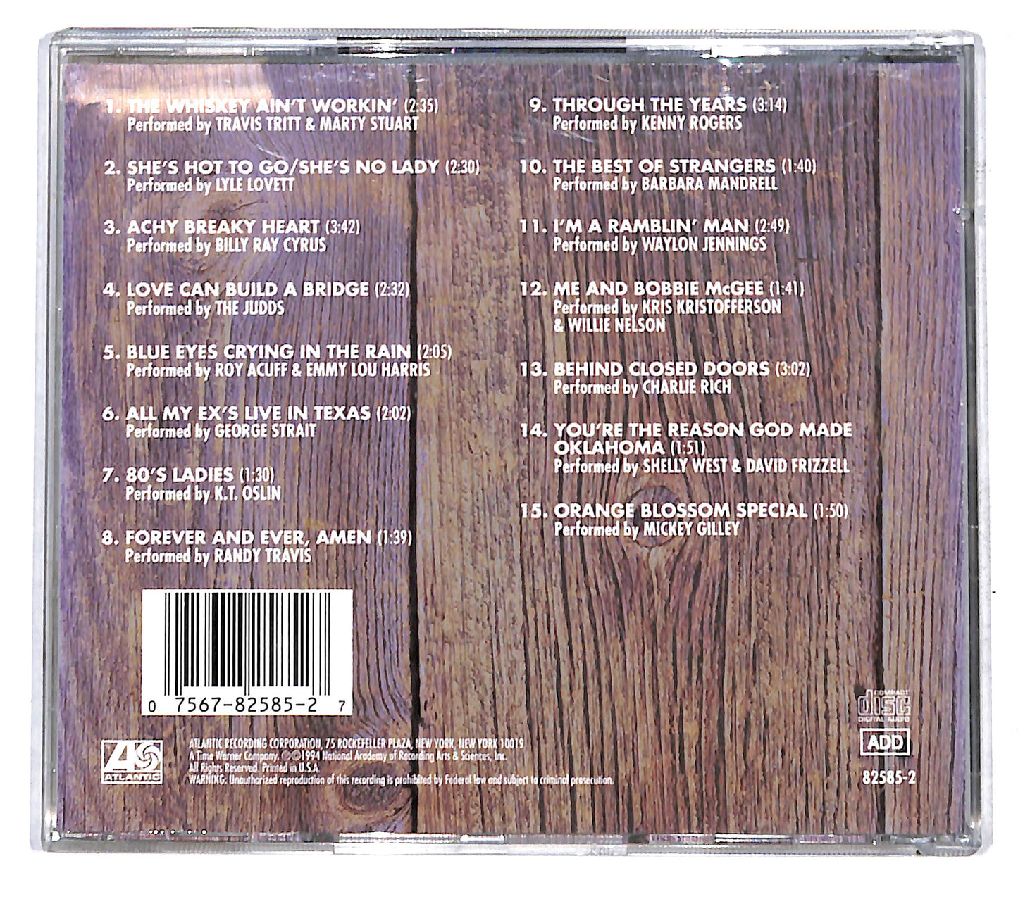 EBOND Various - Grammy's Greatest Country Moments Volume II CD CB040330